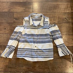 Splendid Medium Cold Shoulder Blouse